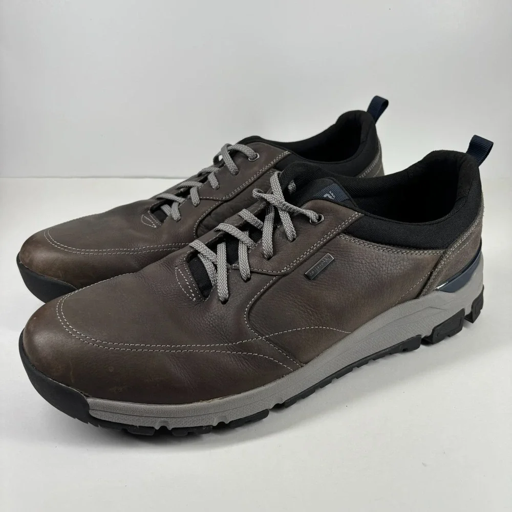 Dunham Glastonbury UBal II Men's US 16 Steel Grey Waterproof Walking Shoe CI6240